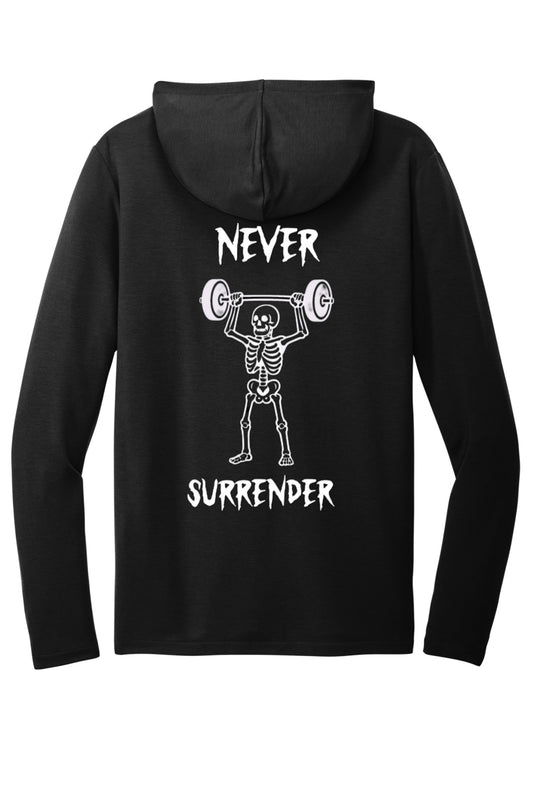 “Never Surrender” hoodie
